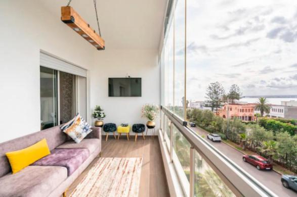 Appart 100 M2 Haut Standing En Bord De Mer Casa Blanca Exterior foto